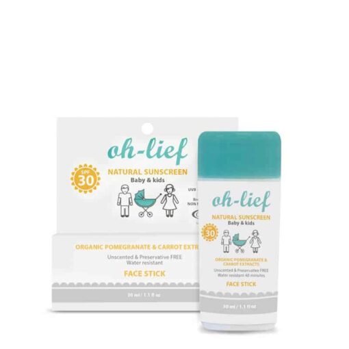 Oh-lief Natural Face Stick – Baby & Kids -30g