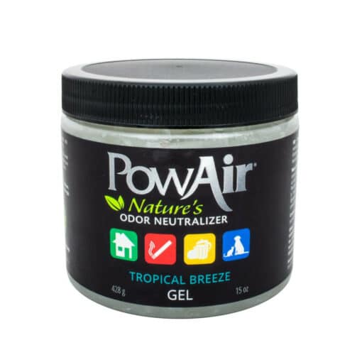 PowAir geurverwijderaar gel Tropical Breeze 400 gr