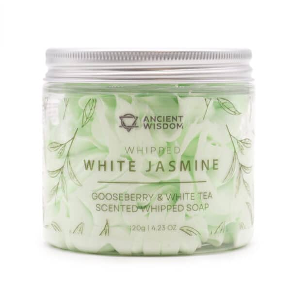 Whipped cream soap 120g Kruisbes & witte thee