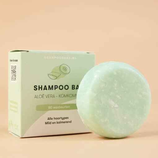 shampoo bar aloe vera komkommer Klaverhand